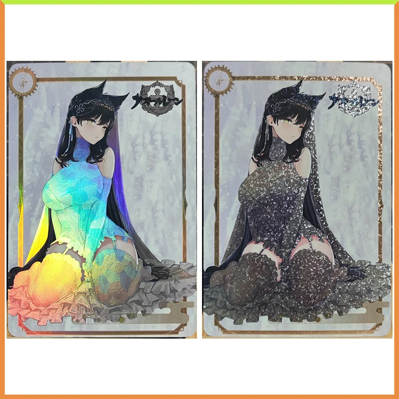 

Anime Goddess Story DIY ACG Laser Tabletop Game Refraction Cards Atago Toys for boys Collectible Card Christmas Birthday Present