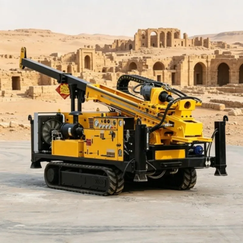 Full Hydraulic Core Drilling Rig Hydraulic Crawler Core Drill Machine for Rock Core Sampling Deep Hole