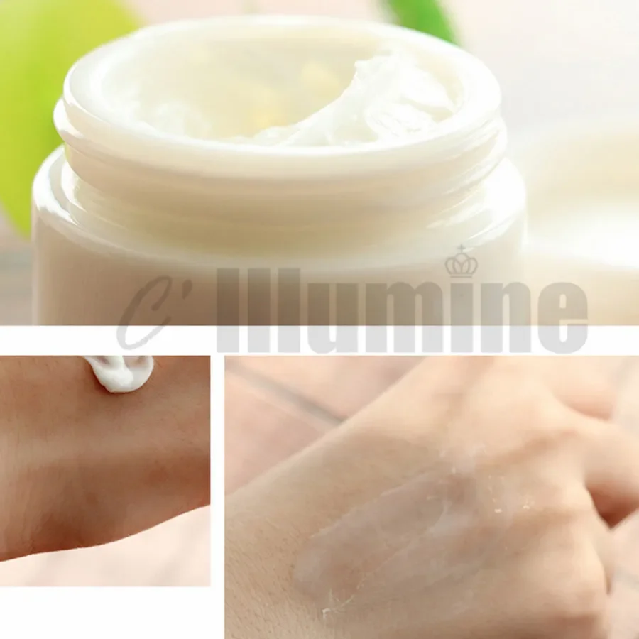 Nicotinamide Cream Brighten Skin Color Improves Dark Yellow Lock Water OEM Cosmetics 100g