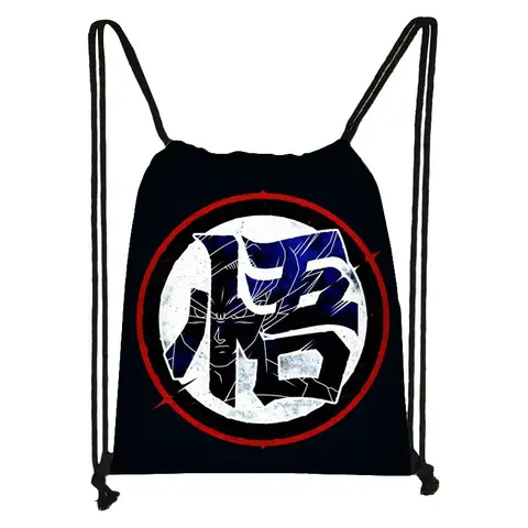 Anime Dragon Ball Z Son Goku Ryggsäck Anime Bärbar dragskoväska Dragskoficka Diverse väskor Reseryggsäck för skola 6 best sales Goku-ryggsäck - №1
