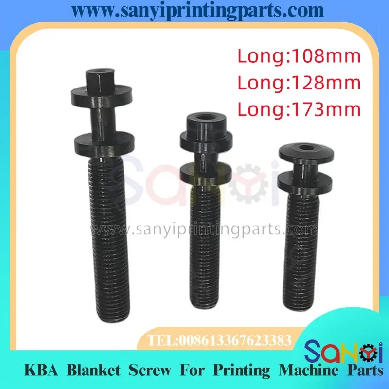 

Лучшее качество, винт для одеяла KBA, длина: 108 мм/128 мм/173 мм для деталей печатной машины