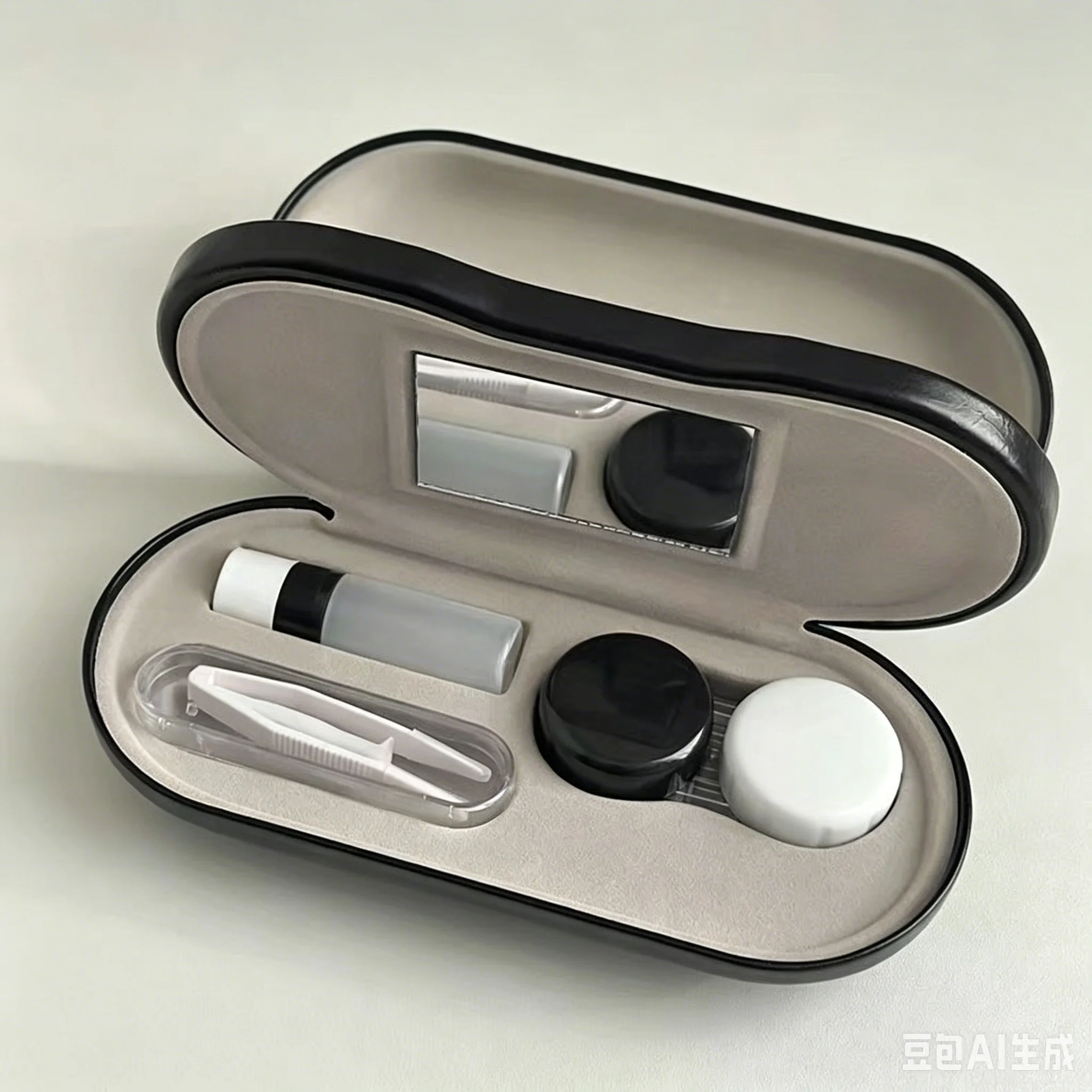 Étui à lunettes portable doubl - Lens Case Pouch avis et prix