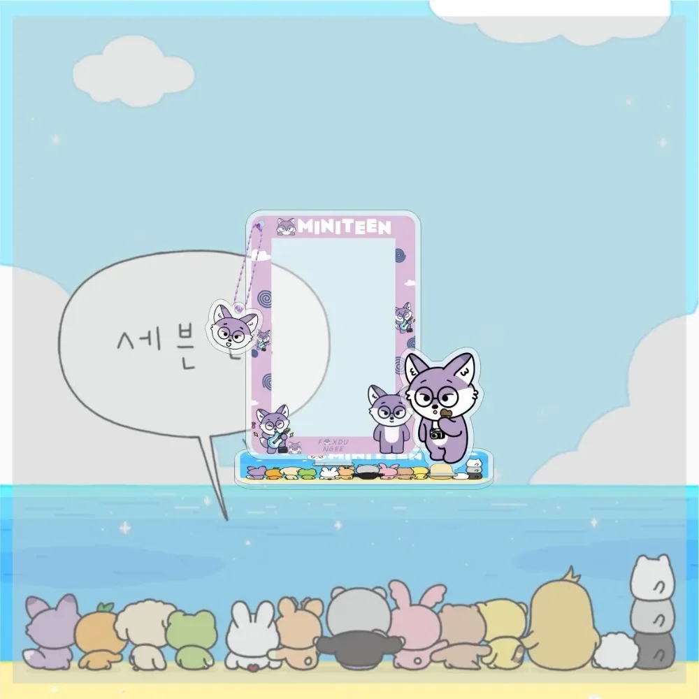 Kpop Miniteen 17 Photo Card Frame Keychain Card Storage Standing Plates S.COUPS JEONGHAN JOSHUA JUN HOSHI THE8 SEUNGKWAN Keyring