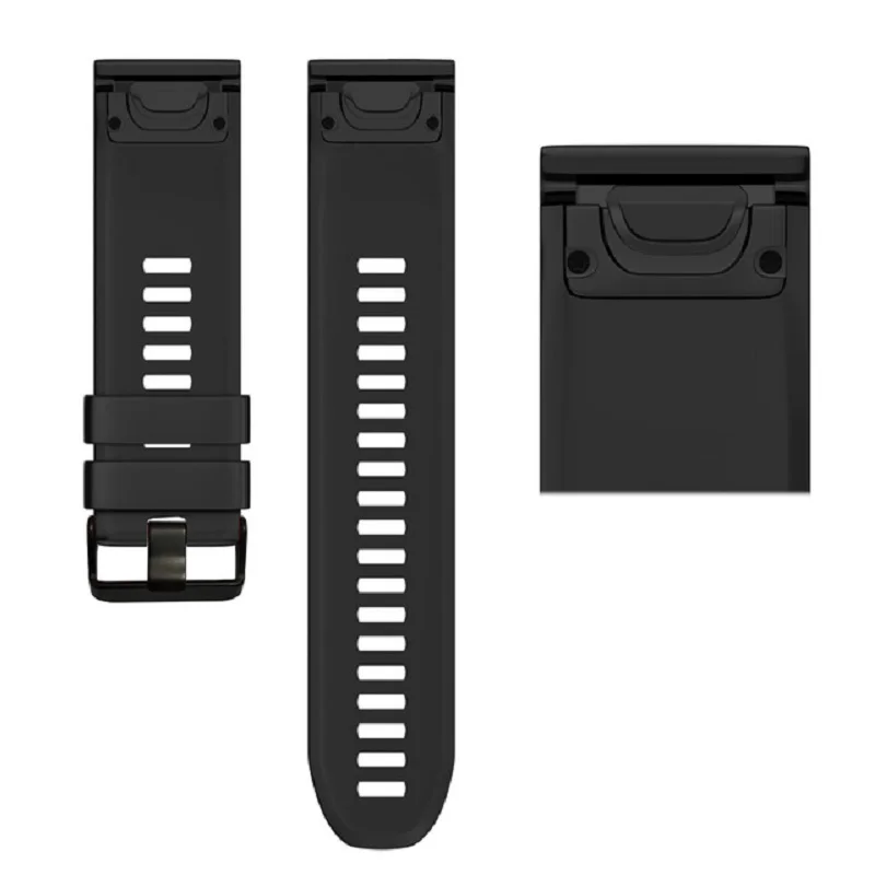 For Garmin Fenix 5X 5 5S Plus Watch Strap Silicone Band For Fenix 7X 6X 7 6 Pro Fenix 8 Tactix 8 47MM Epix Gen2 Watch QuickFit