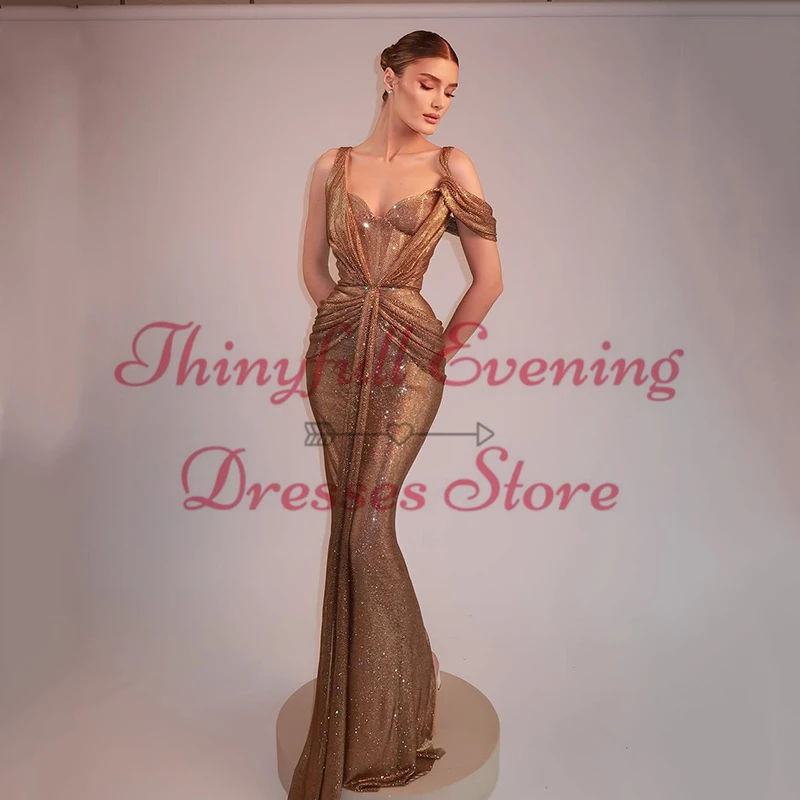 Thinyfull Sexy Mermaid Prom Evening Dresses 2025 Sweetheart Floor Length Night Party Dress Formal Cocktail Prom Gowns Customized