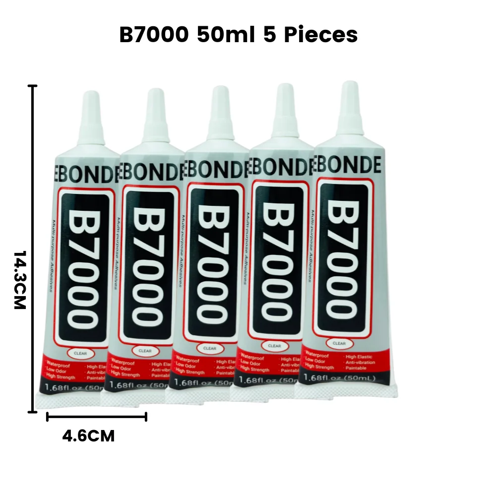 B7000 Starker Kleber 15/50/110ML Handy-Touchscreen-Kleber B-7000 DIY Reparatur Diamant Schmuck Glas Bürobedarf