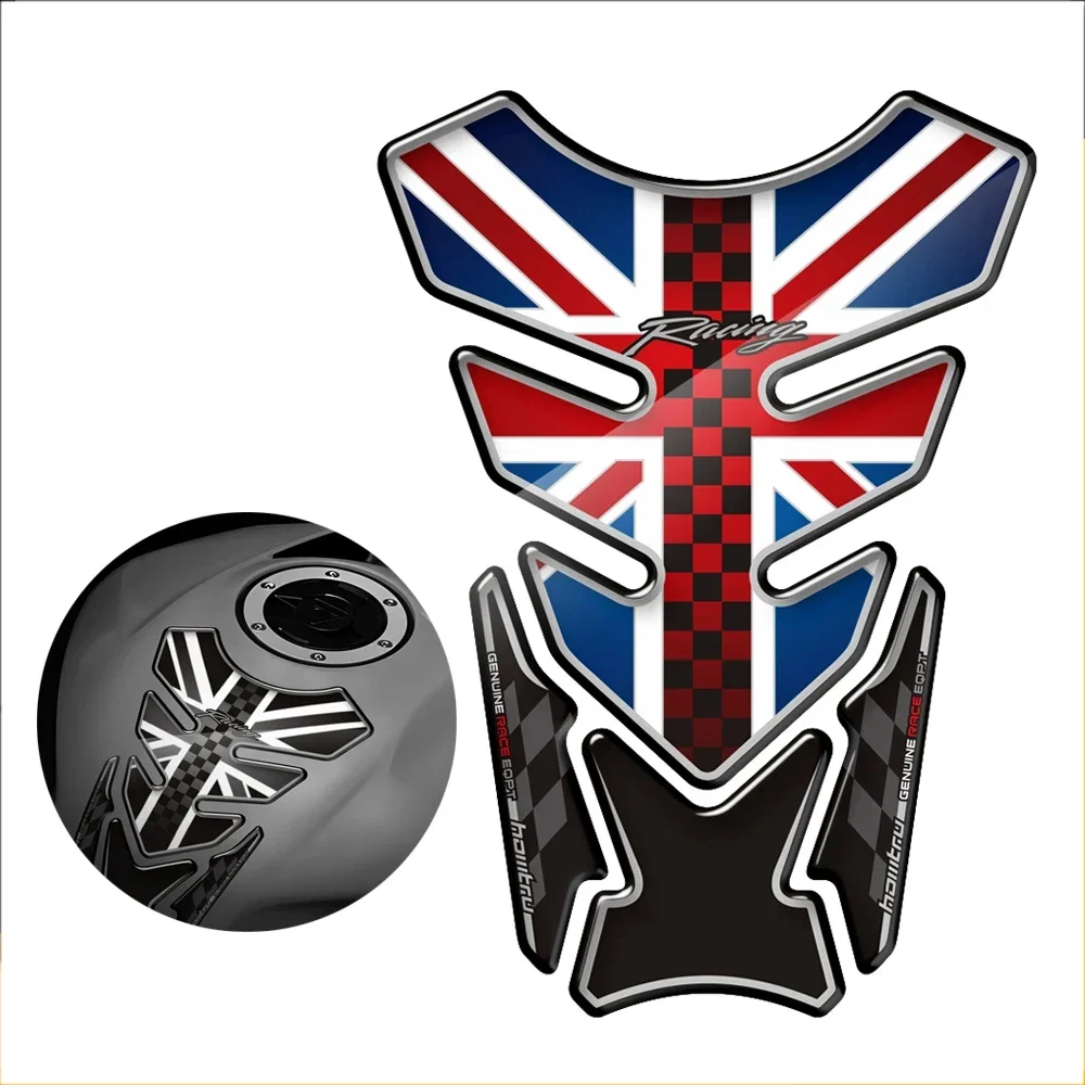 For Daytona SteetTree 675 765 Tiger motorcycle modification universal fuel tank pad 3D sticker
