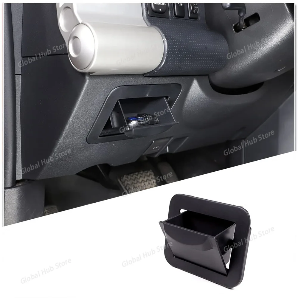 

Ящик для хранения предохранителей для Toyota FJ Cruiser 2007-2021, внутренний многофункциональный контейнер для монет, лоток для приборной панели, автомобильные аксессуары