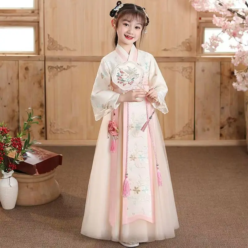 فستان هانفو الصيني الجديد للفتيات