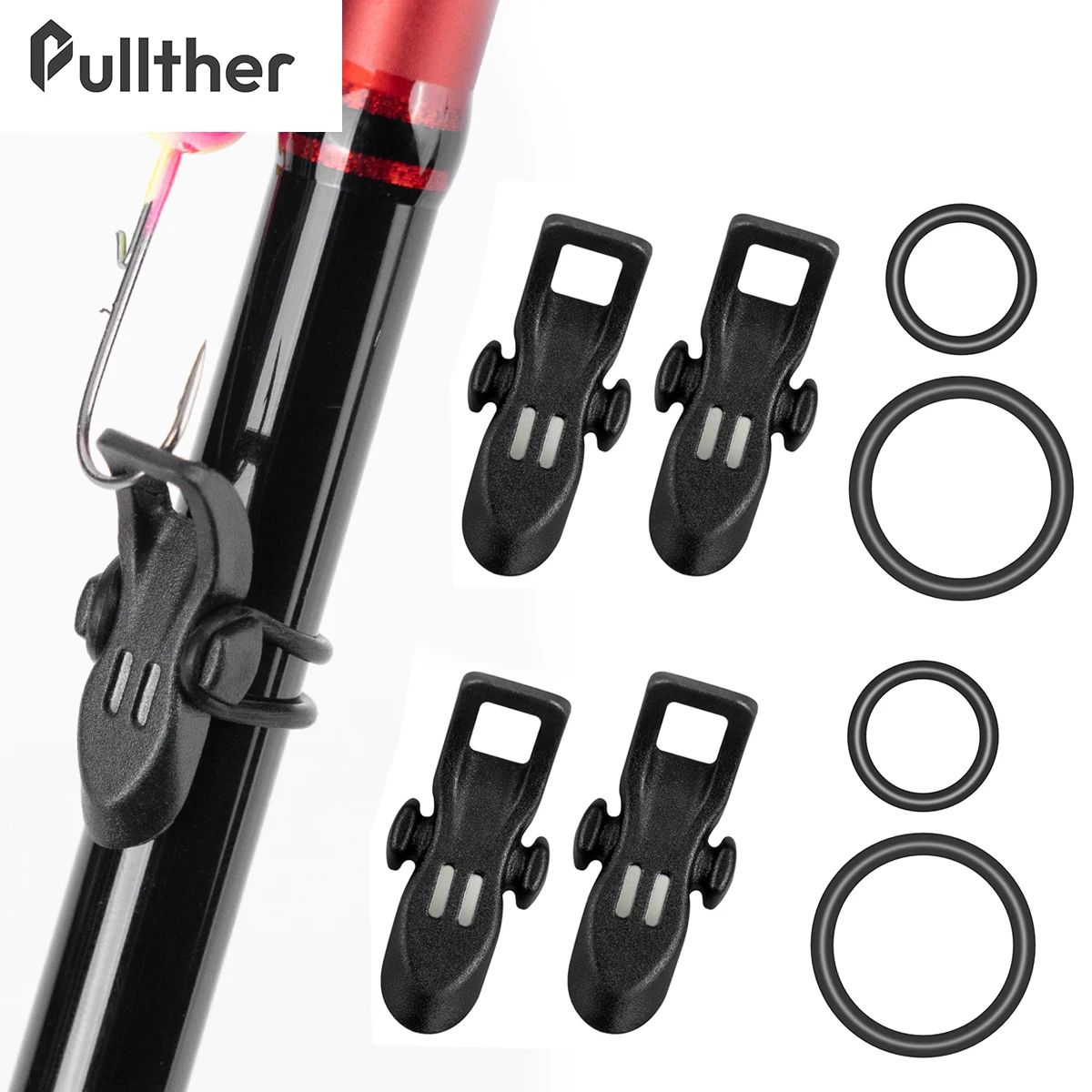 

Pullther Magnetic Fishing Hook Keeper Lure Bait Holder for Rod Fish Hooks Safe Keeping Rubber Lure Accessories Fishing Tool