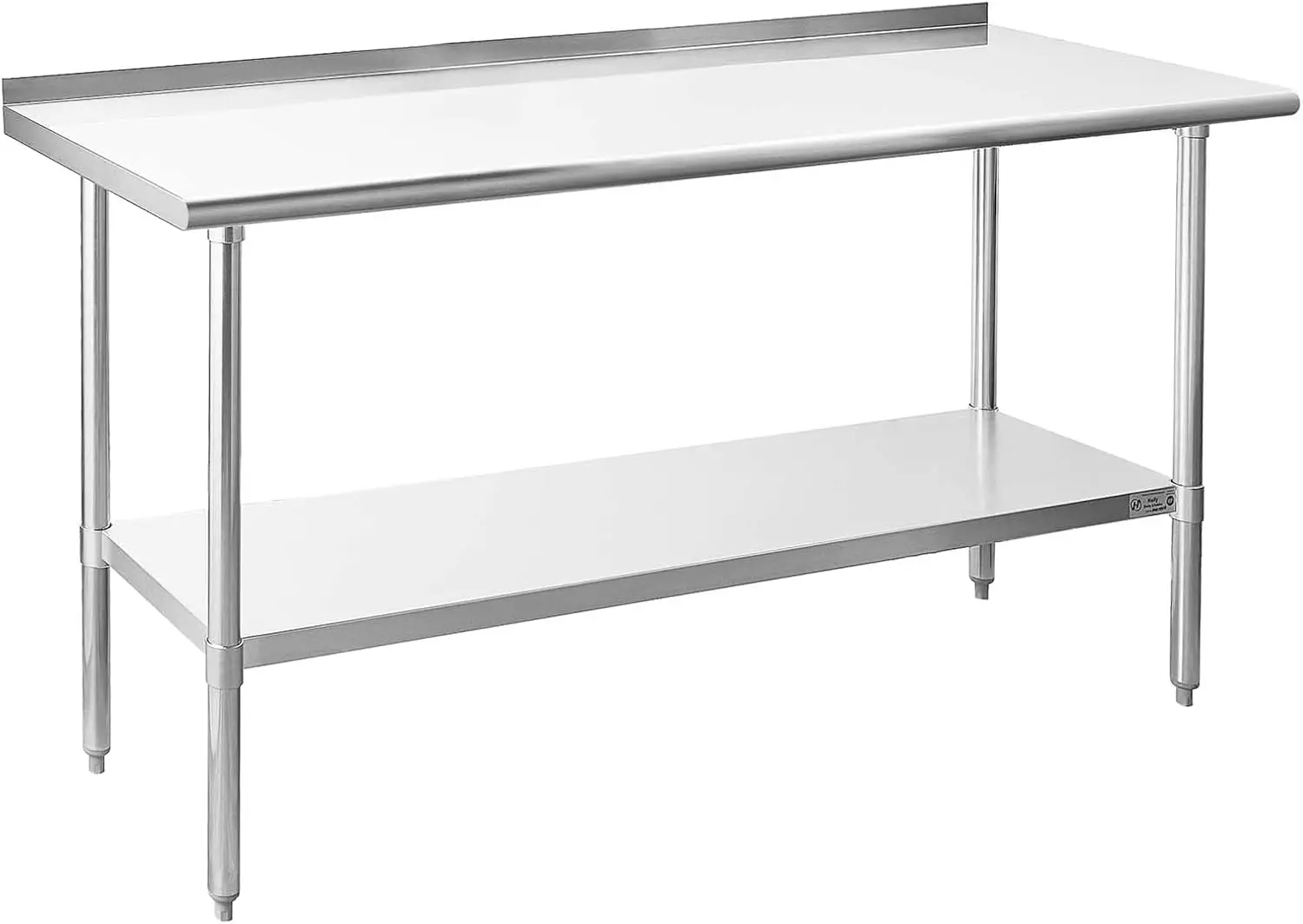 

Tables HStainless Steel Table for Prep & Work 24 x 72 Inches, NSF Commercial Heavy Duty Table with Undershelf