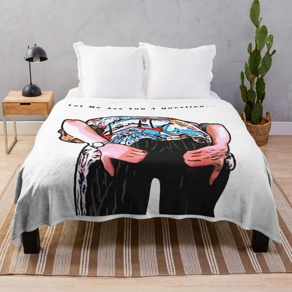 

Pet Detective Cartoon Throw Blanket