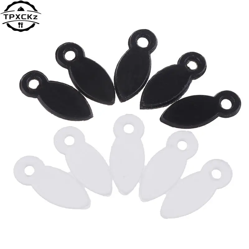 100pcs DIY Rotating Buttons Photo Frame Hooks Picture Frame Accessories Crafts Photo Frame Buckle Black/white