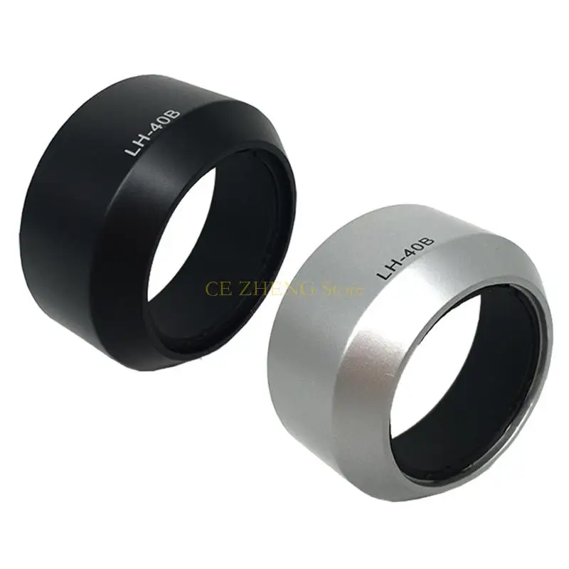 E56B Cylinder Lens Hood Replace LH-40B for Olympus Mzuiko Digital 45mm Lens LH-40B Camera Camera Servons