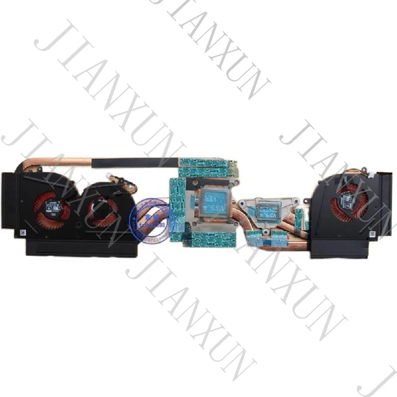 S+Notebook Laptop CPU GPU Cooling Fan Heatsink For MSI GS63VR MS-17B1 MS-17B2 MS-16K2 MS-16K3