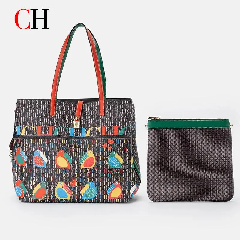 

CH High Quality Letter Print Tote Bag Multifunctional Niche Design Luxury Brand New Trend Durable Fashion Crossbody Bag