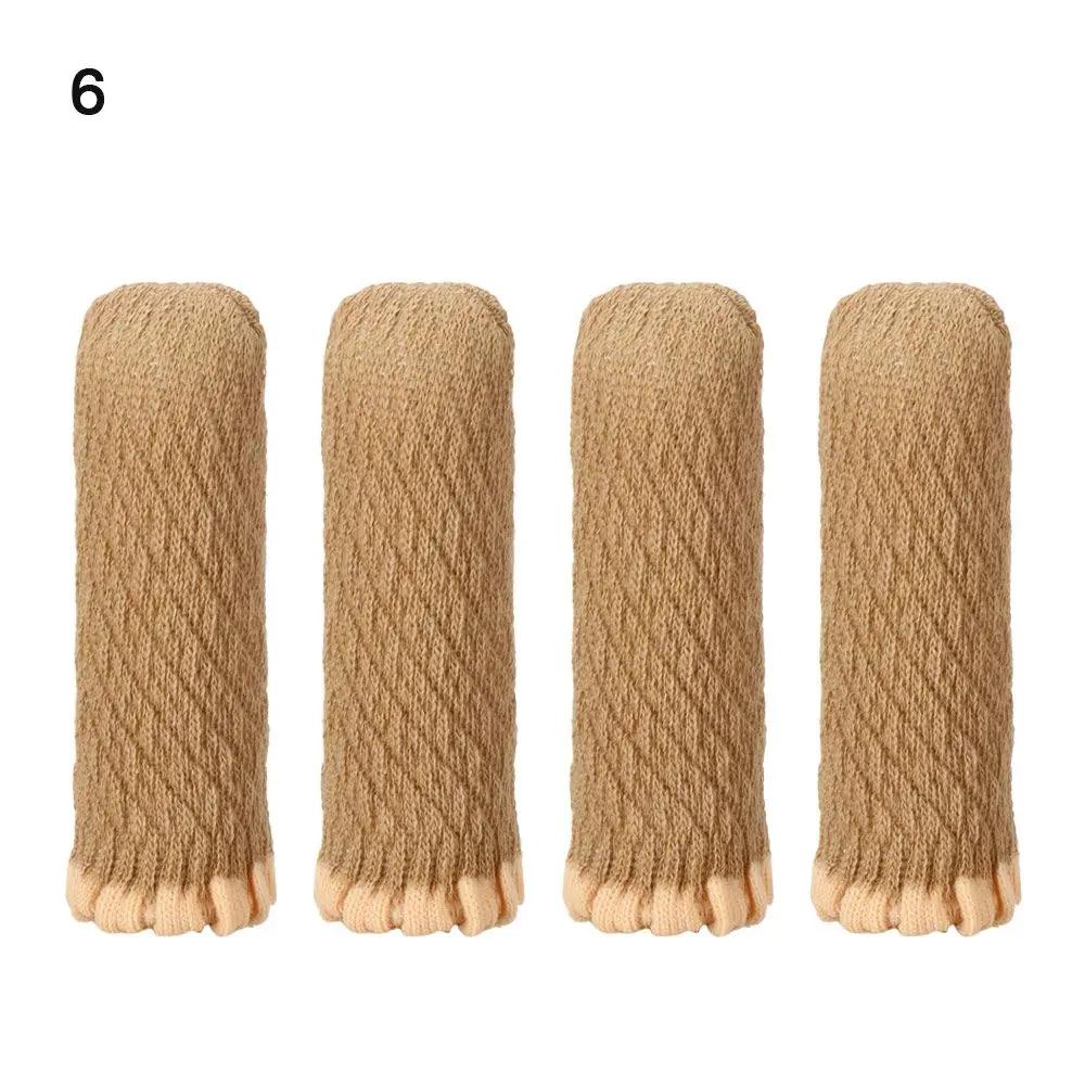 4Pcs/Set Elastic Anti-Noise Non-slip Floor Protector Table Foot Cover Protective Case  Furniture Legs Sleeves