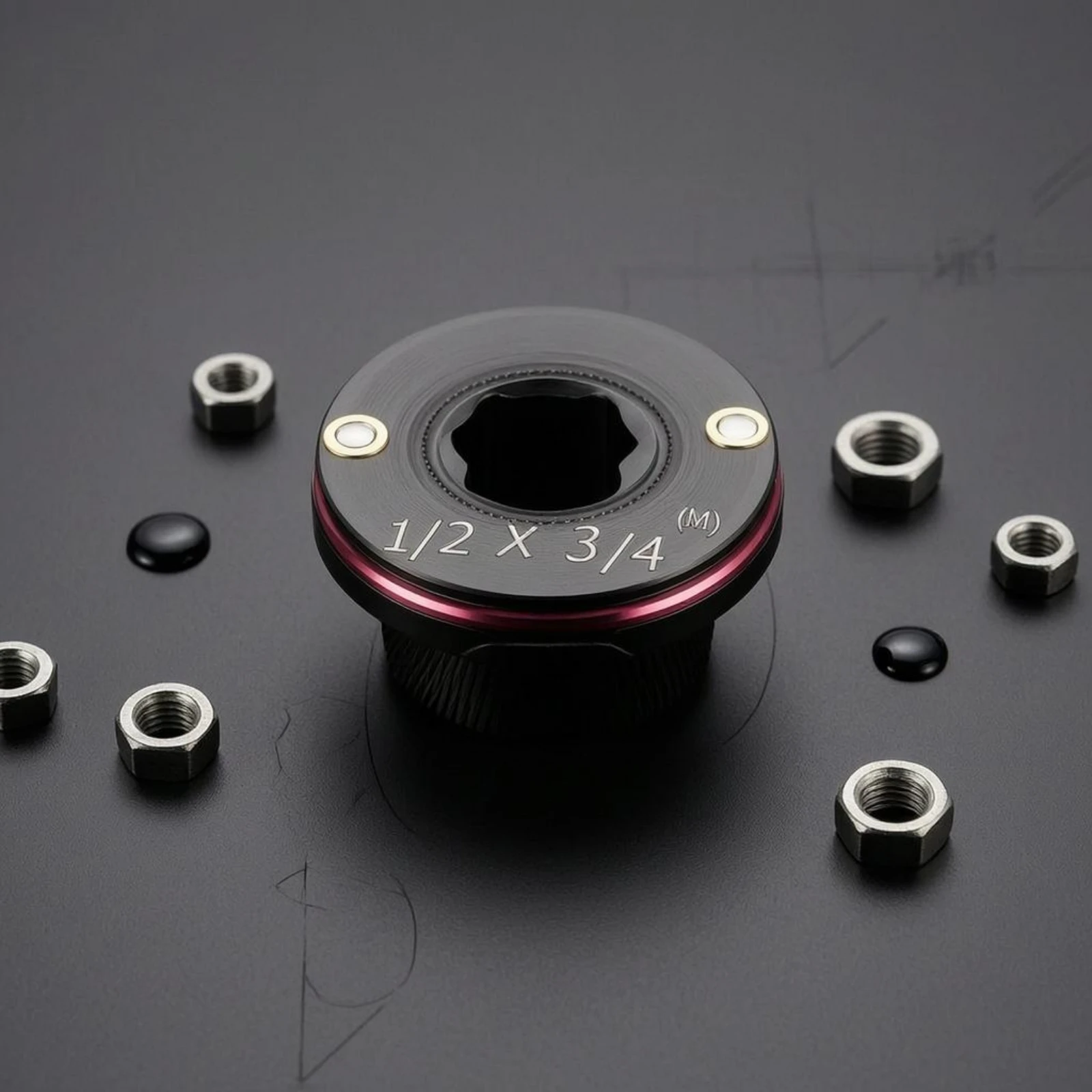 

Socket Adapter Head High-Hardness Metal Square Drive Adapter Tool Part Multifunction Corrosion Resistant