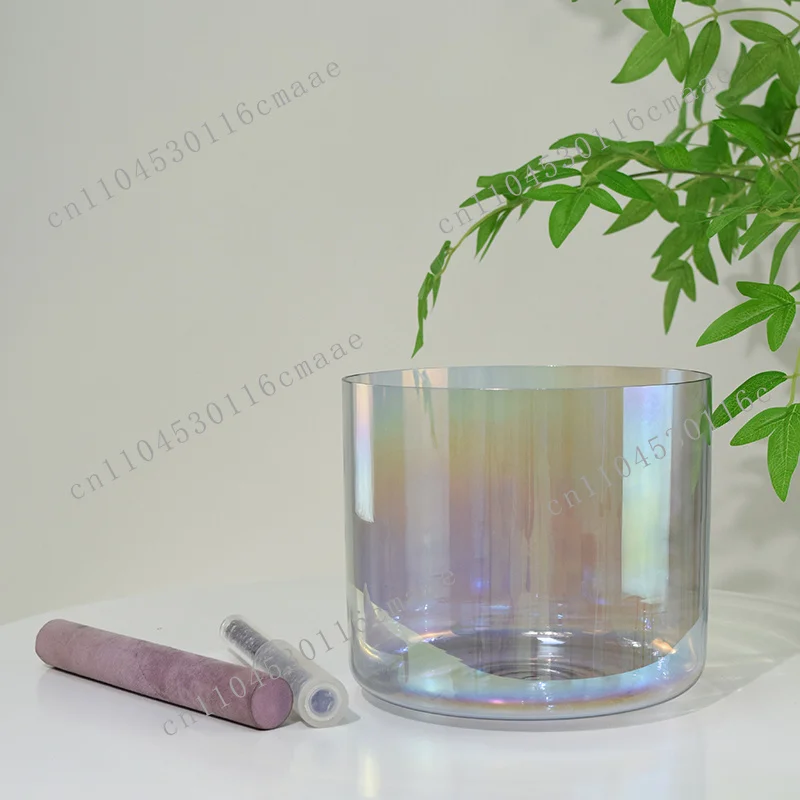 432Hz Smoke Grey Sound Bath Sound Healing Apparatus Quartz Crystal Singing Bowl Yoga Quartz Products