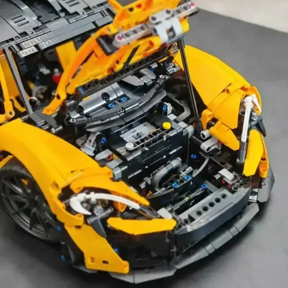 3893 قطعة لعبة رائجة البيع متوافقة مع MOC 1:8 supercar 42172 ماكلارين P1 مجموعة مكعبات البناء لعبة أطفال هدية عيد ميلاد