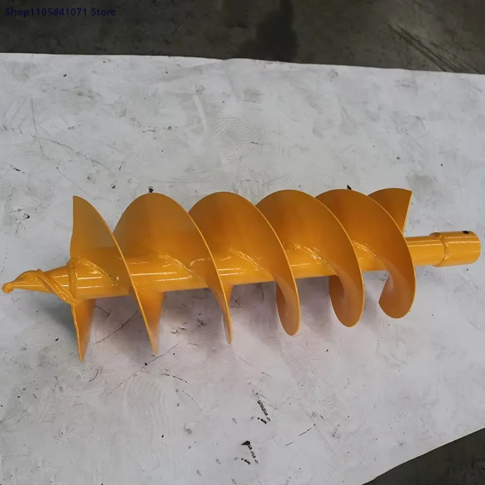 Mini Excavator Auger Drill Attachment Earth Auger Digging Holes Post Hole Digger for Compact Excavator Landscaping