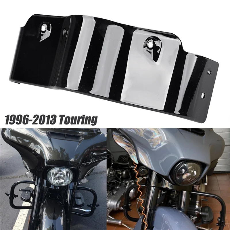 

Gloss Black Lower Trim Skirt Fairing Fit For Touring Electra Street Glide Durable Easy Install Easy To Use