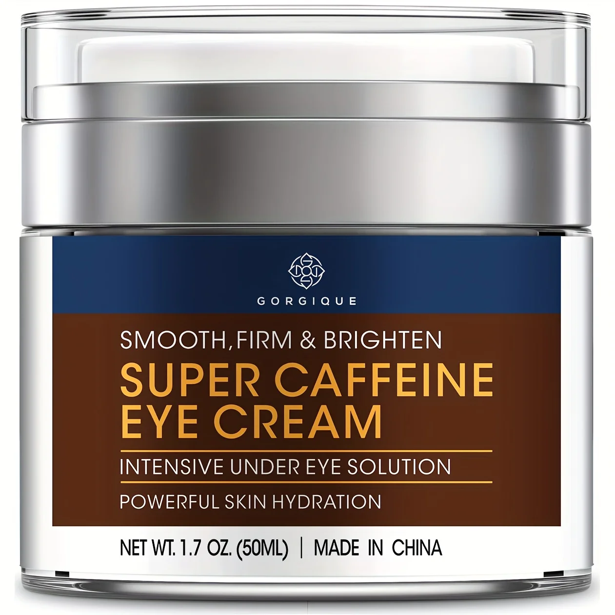 Caffeine Eye Cream for Dark Circles and Puffiness Under Eye Cream Multi Peptides