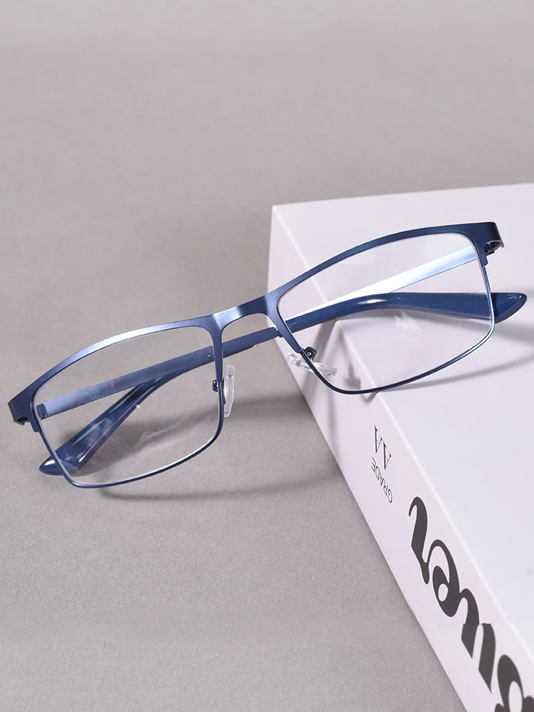 Schwarze Rahmen-Lesebrille, Vollrahmen Anti-Blaulicht Presbyopie-Brille für Männer und Frauen +1 1,25 1,5 1,75 2 2,25 2,5 2,75