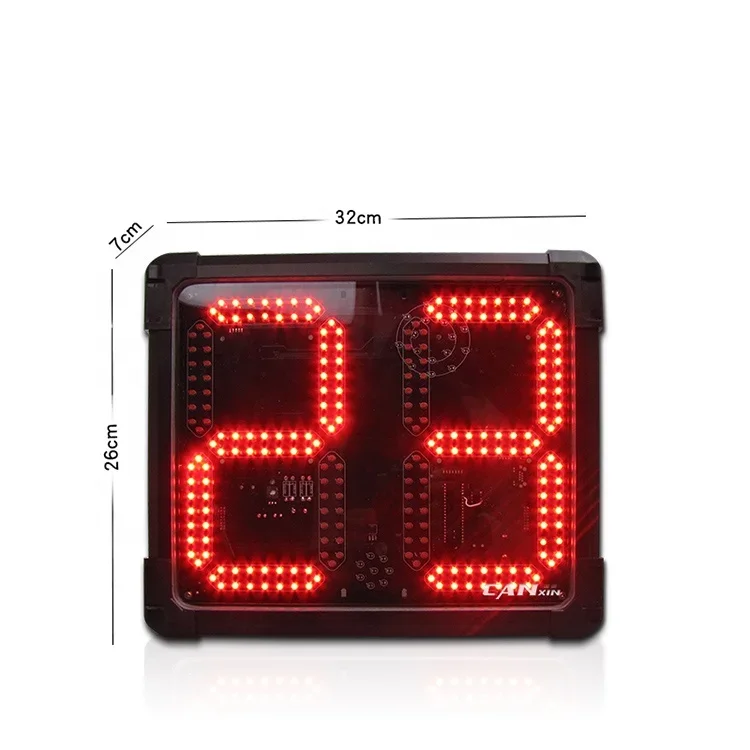 Wholesale 8" LED Timer Large Outdoor Digital 14/24/30 Seconds Countdown Basketball Outdoor Scoreboard 24S Shot Clock