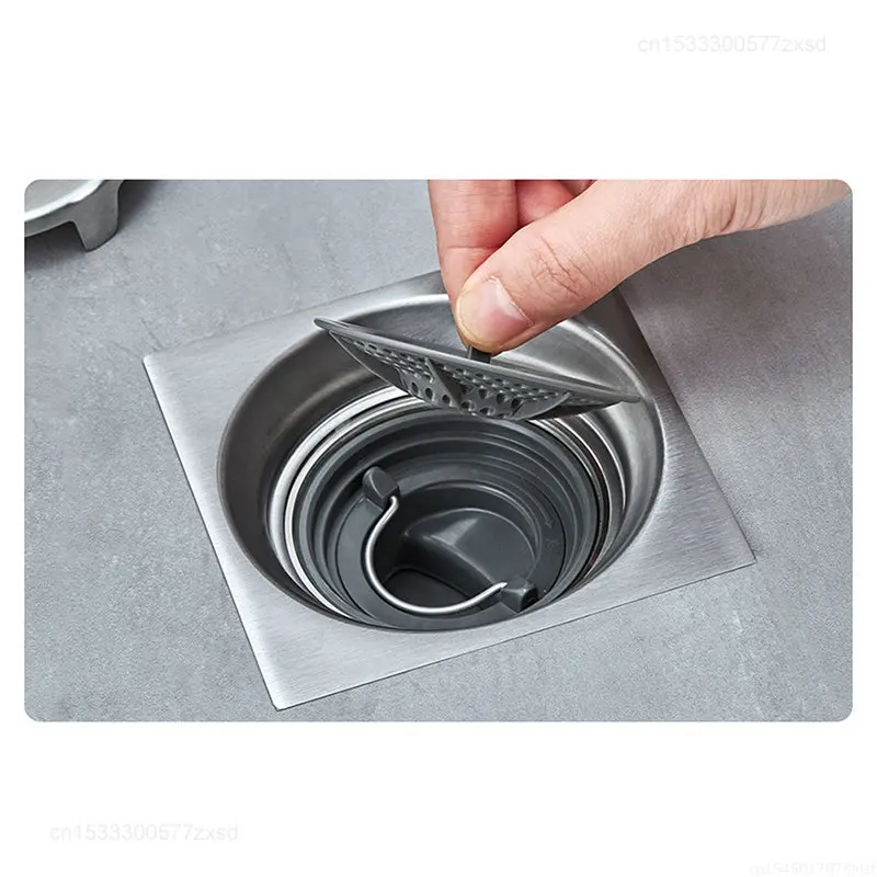 Дезодорант Youpin Diiib с сердечником для слива пола, пробка для слива душа из нержавеющей стали, инструмент для защиты от насекомых, аксессуары для кухни и ванной комнаты