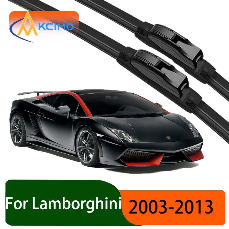 

For Lamborghini Gallardo 2003–2013 2004 Durable Slient Front Wiper Blades Car Windscreen Windshield Window Wiper Accessories