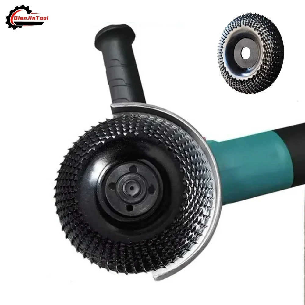 4 Inch Disc Grinder Wheel Wood Shaping Wheel Grinding Shaping Disk For Angle Grinders Power Tools Conversion Grinding Polishing