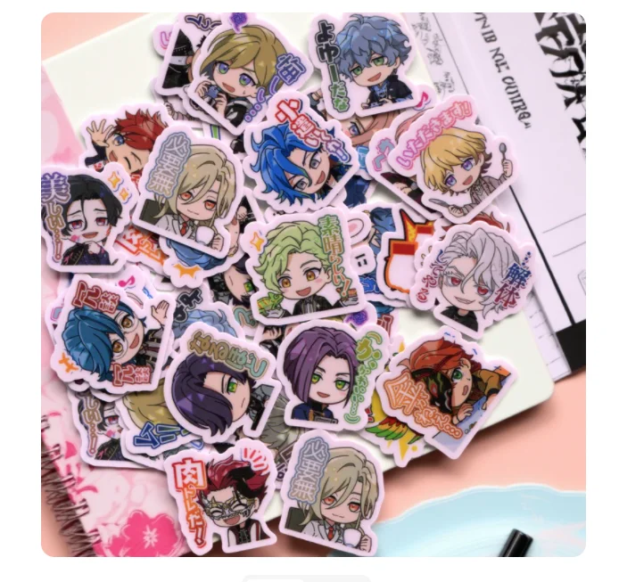 สติกเกอร์น่ารัก DIY ลาย RIDE KAMENS ขนาด 3 ซม. จำนวน 40 ชิ้น