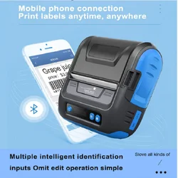 Milestone P29L 80mm 3inch Wireless Bluetooth Thermal Printer Receipt Label Maker Portable Sublimation Stickers Label принтер 프린터