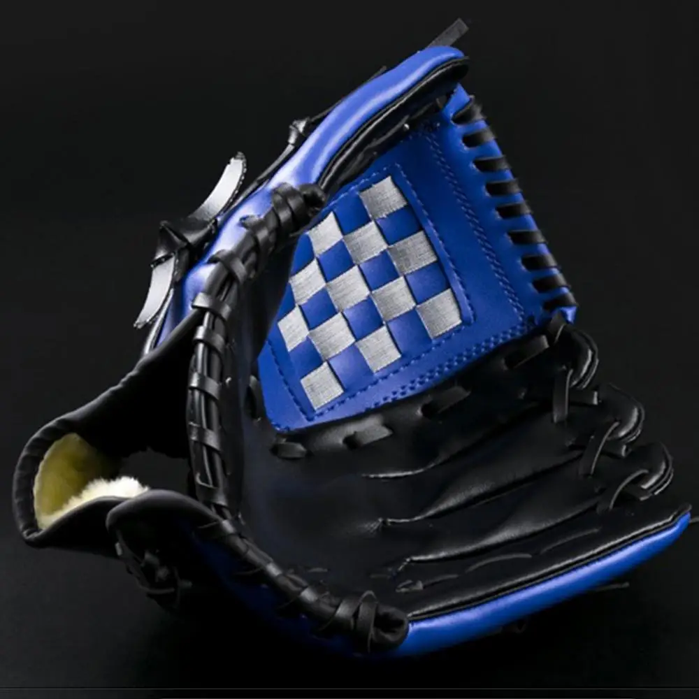 Rękawice baseballowe Faux Leather Kids dorosły trening lewostronny rękawice baseballowe Softball wysokiej jakości rękawice sportowe