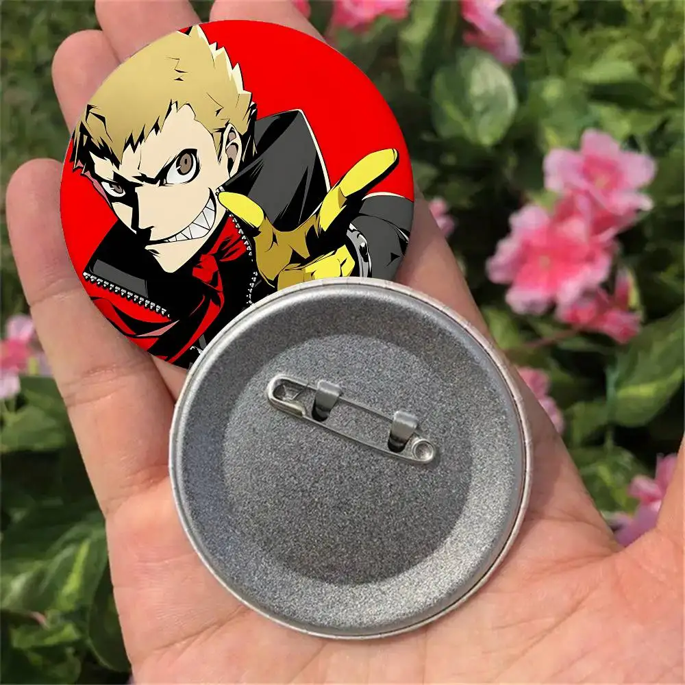 Game P-persona 5 Anime Badges Pins Lapel Pins Hat Pins Brooches Gifts Decor Backpacks