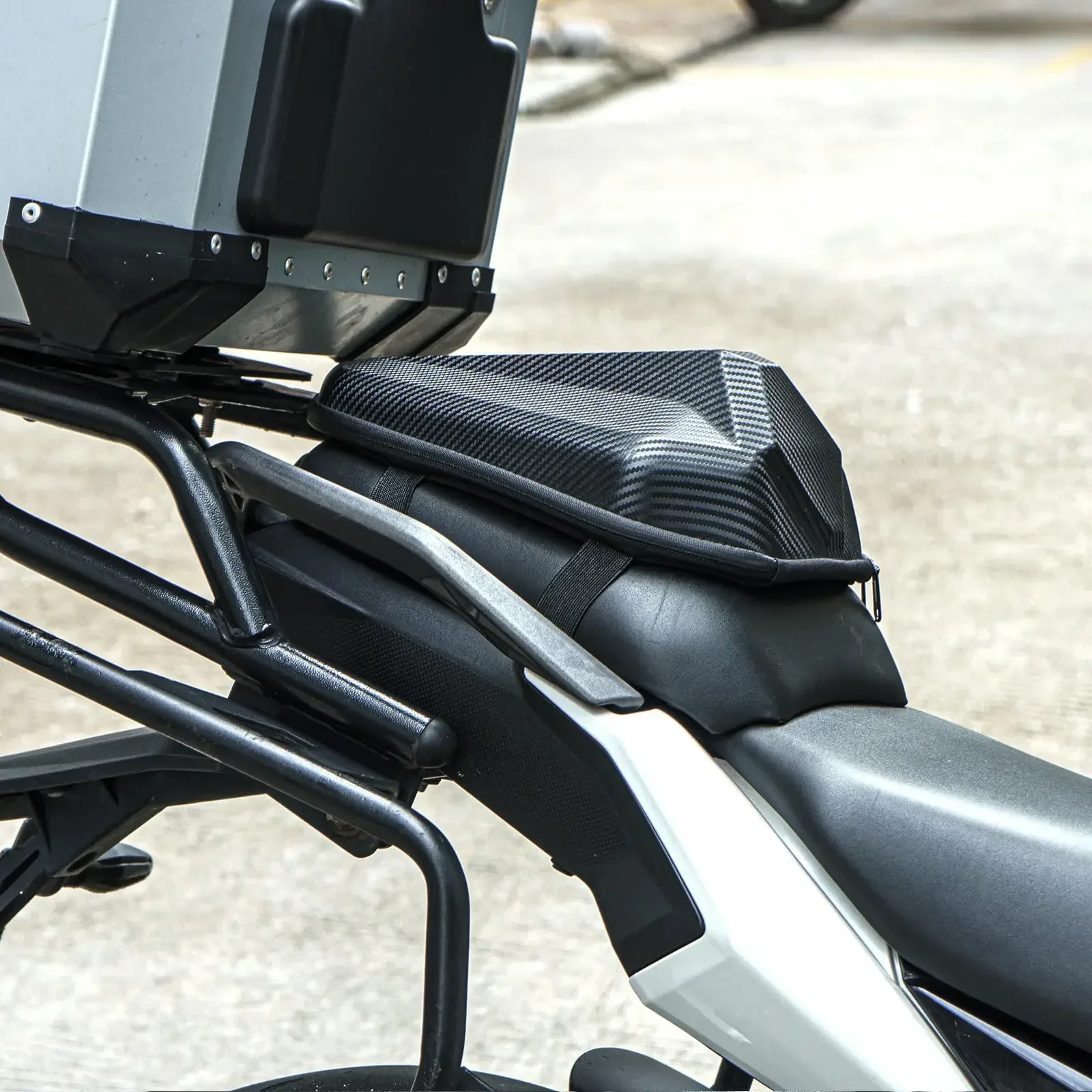 

Сумка для езды на мотоцикле, оснащенная сумкой из горба, водонепроницаемая, утолщенная, износостойкая, многофункциональная, защитная сумка на заднее сиденье