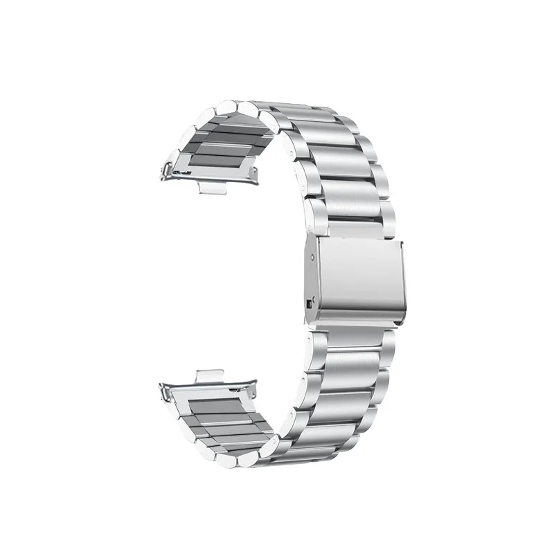 Pulseira de metal para redmi watch 4, acessórios de pulseira de smartwatch para redmi watch 5, pulseira de substituição de aço inoxidável