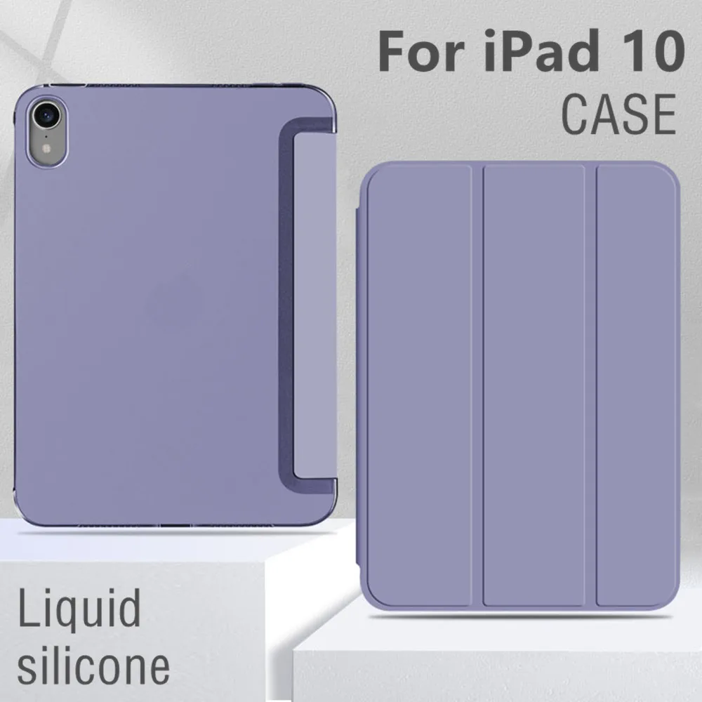 

Coque For ipad 10th 10 generation 10.9 case 2022 Cases Ultra Slim Magnetic Silicone Protector For ipad 10 2 9 7 8 th Gen case