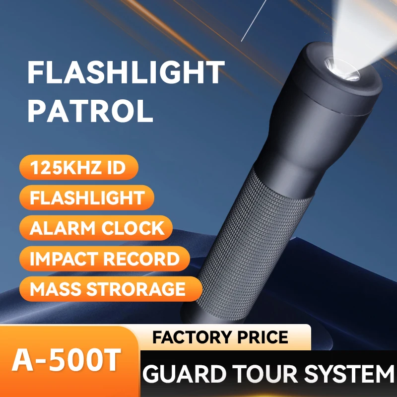 

Patrol Recorder Guard Tour System IP65 Free Software Professional Guard Monitoring Attendance System with 4 Checkpoint Tags RFID