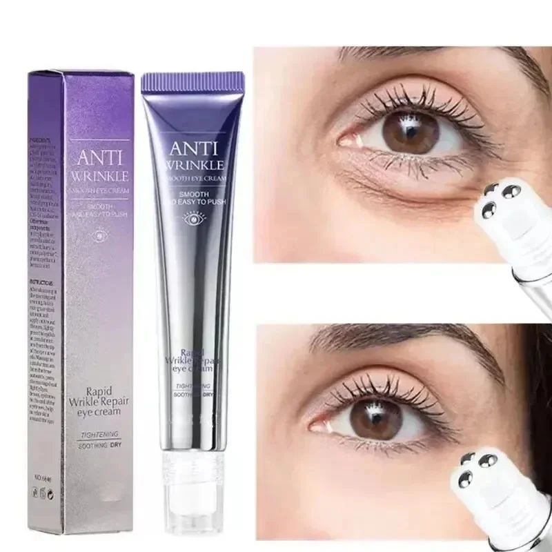 

Rollerball Eye Cream Walking Beads Massage Eye Moisturizing Hydration Nourishing Eyes Serum to Lighten Eye Lines and Bags