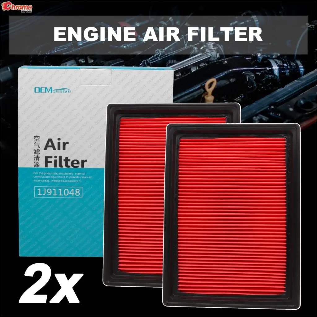 2x Engine Air Filter 16546-30P00 17220-P2F-A01 For INFINITI FX35 37 FX50 QX70 S51 Honda CIVIC NISSAN JUKE SUNNY III X-TRAIL Cars