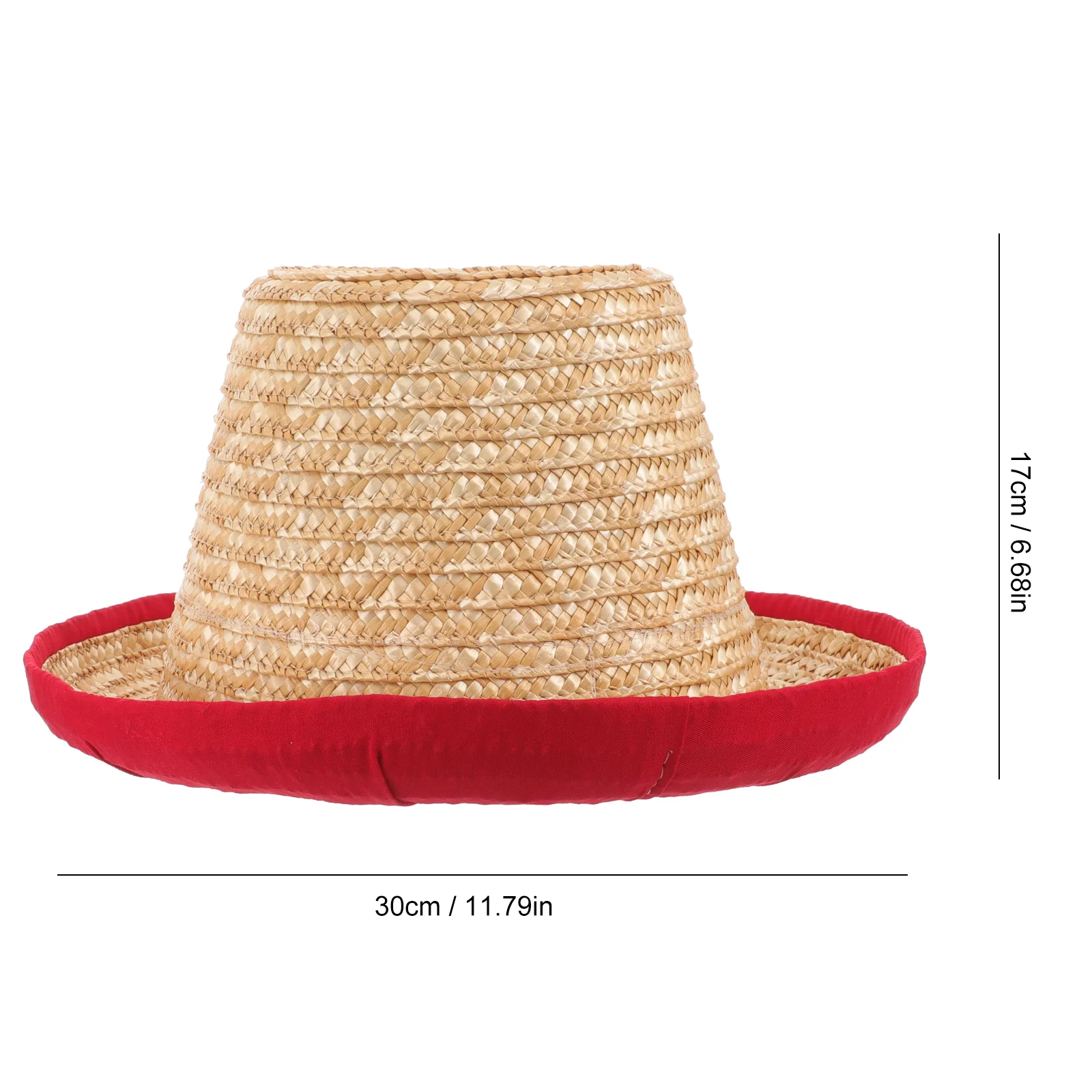 Straw Hat Juggling Hats Small Acrobatic Props Funny Performance Grass Cotton Cap Toddler