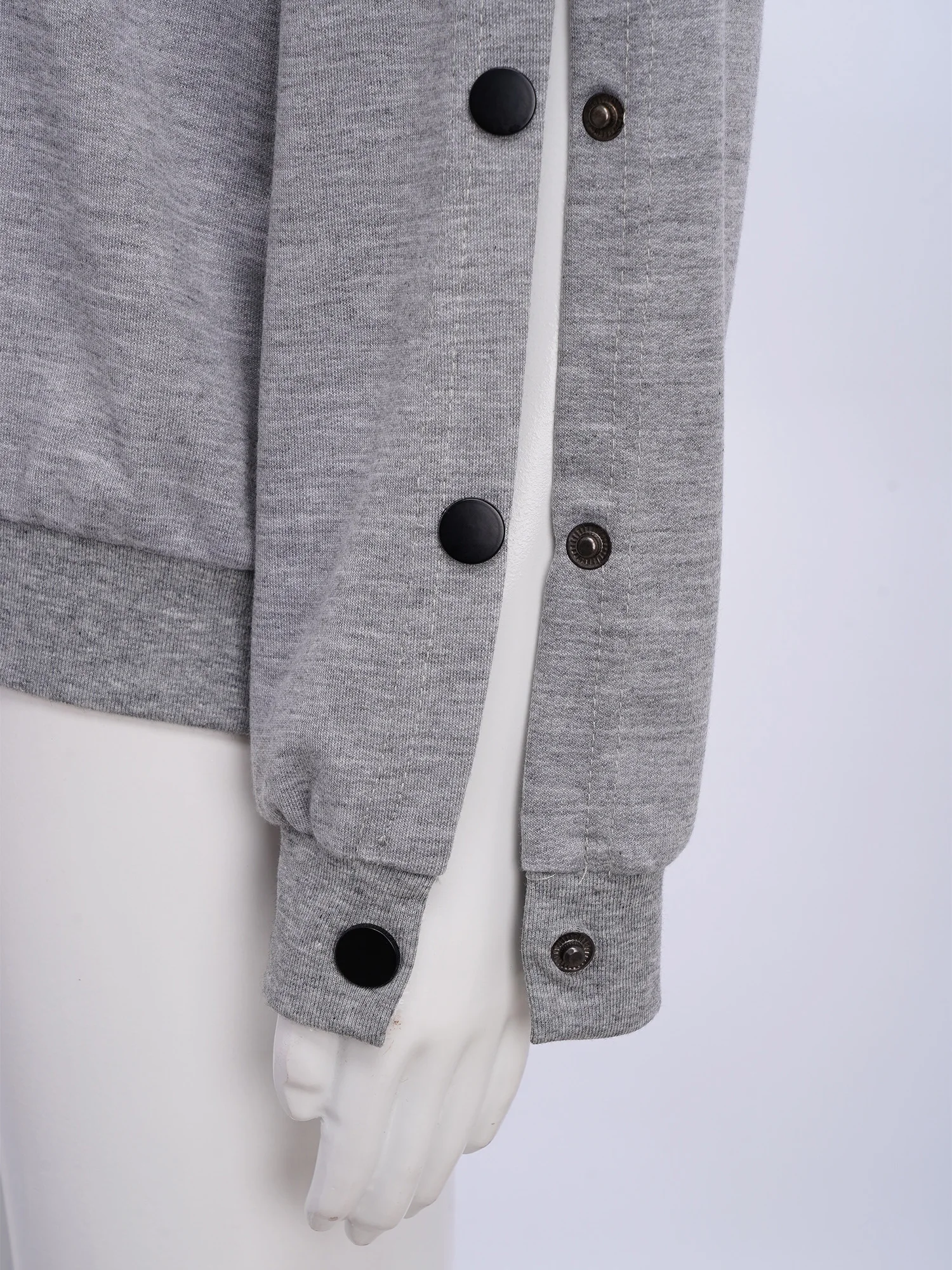 أطفال بنين بنات الاحتياجات الخاصة الملابس التكيفية البلوز اضغط على أزرار طويلة الأكمام البلوز القمصان للتعافي بعد العملية الجراحية #5