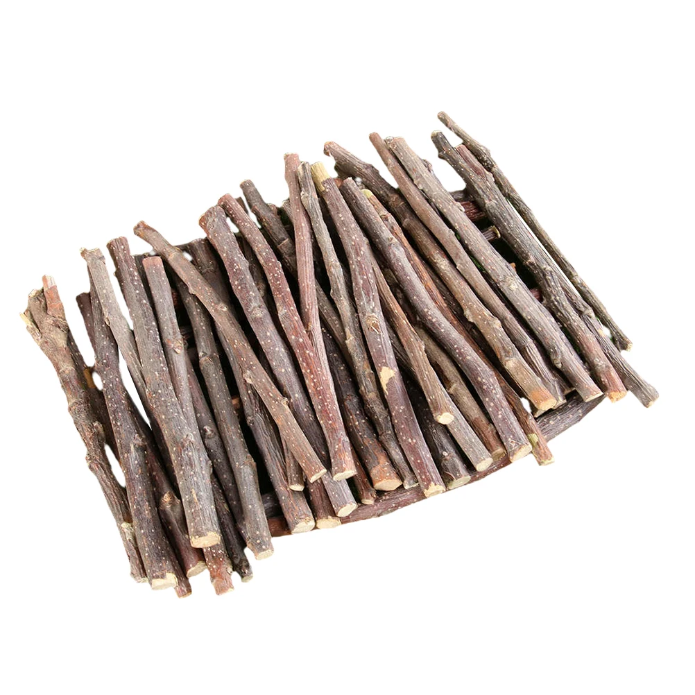 

Wood 200G For Hamsters Rabbits Chinchillas Guinea Pigs Teeth Grinding Molar Small Animal Treats Pet Bunny Sticks