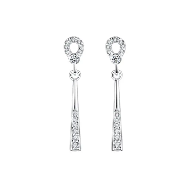 

925 Pendant Stud Orecchini Donna Designer Jewelry Famous Brands Earrings Diamond