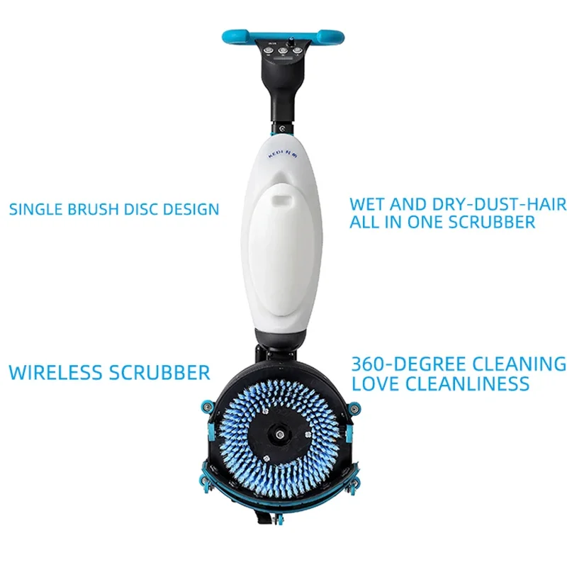 Electric Floor Scrubber Small Floor Washing Machine Hand Push Mopping Machine Hot Sale