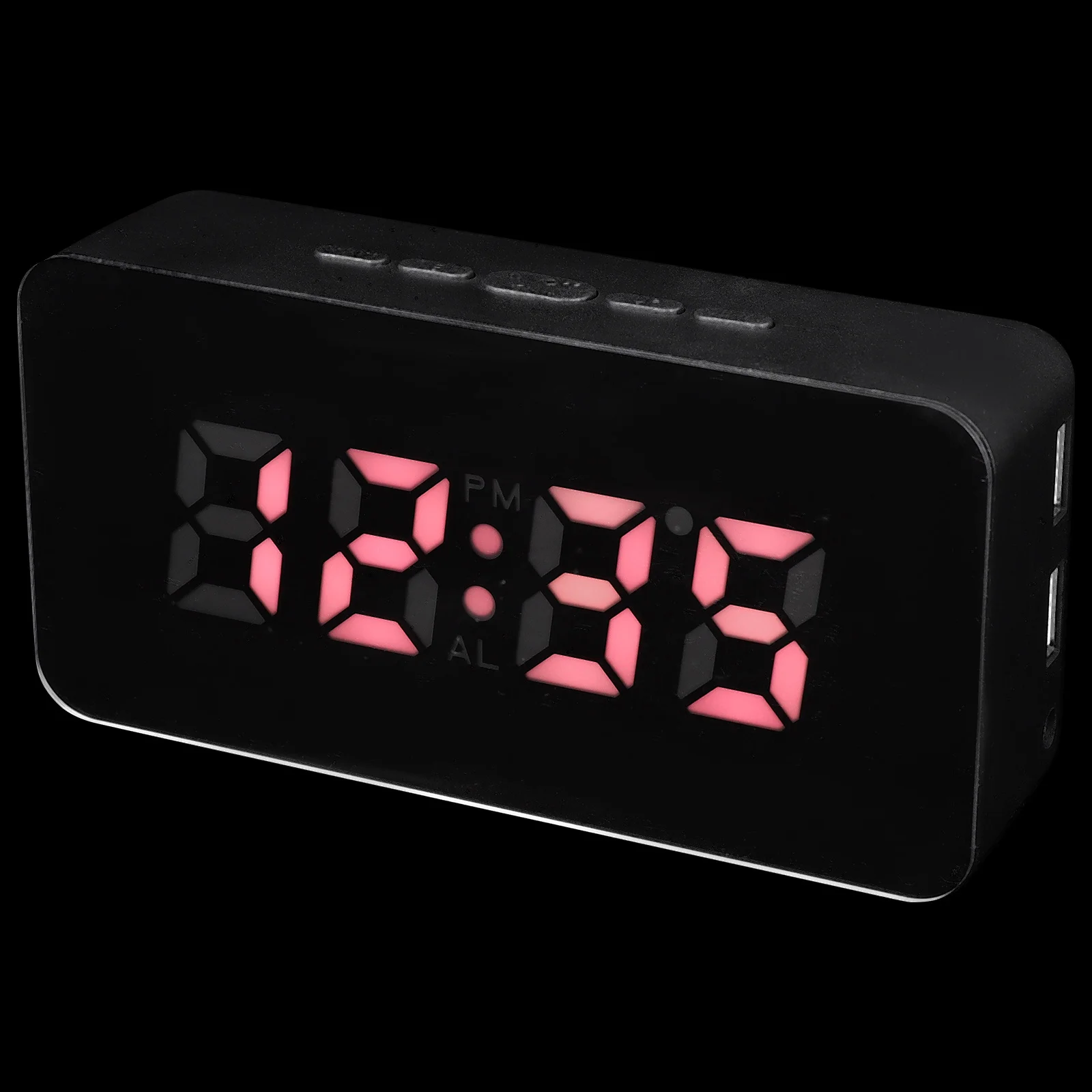 

1Set Multifunctional LED Digital Clock for Home Hotel Cafe Clear Display 3 Light Modes Long Lasting Digital Clock