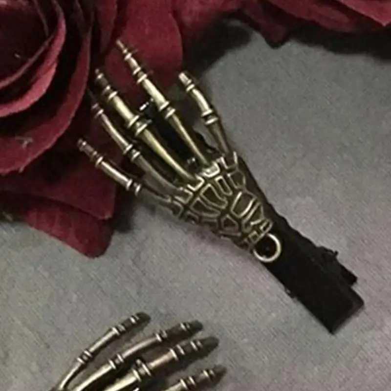 

39BD Steampunk Hair Clip Cool Hairpins Halloweeen Headwear Hair Pins Clip Barrettes