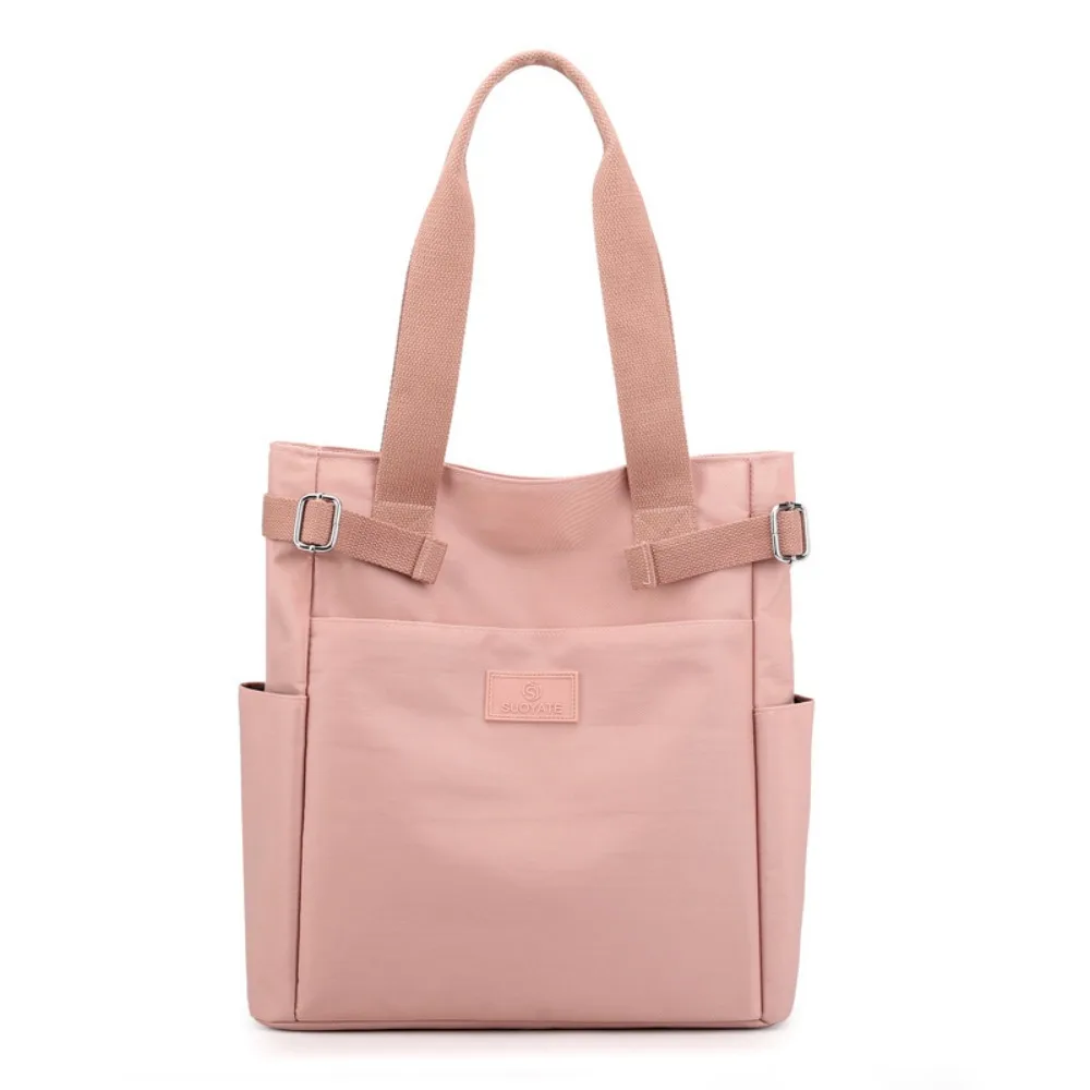 

Versatile Nylon Women's Shoulder Bag Solid Color Korean Version Crossbody Handbag Large Capacity Lightweight Casual Bags Picnic